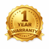 FREE 1-Year Warranty